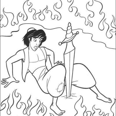 Ourcoloringpage Aladdin 19
