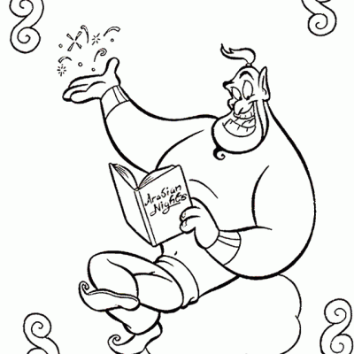 Ourcoloringpage Aladdin 1