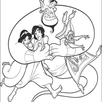 Ourcoloringpage Aladdin 22