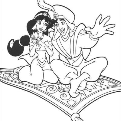 Ourcoloringpage Aladdin 25