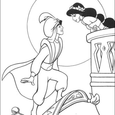 Ourcoloringpage Aladdin 26