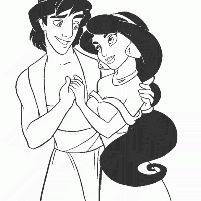 Ourcoloringpage Aladdin 2