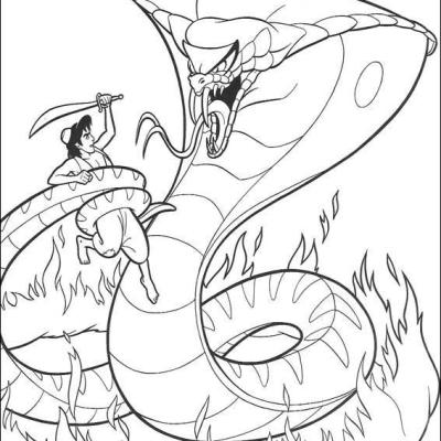 Ourcoloringpage Aladdin 33
