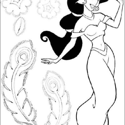 Ourcoloringpage Aladdin 35