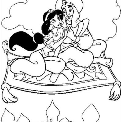 Ourcoloringpage Aladdin 38