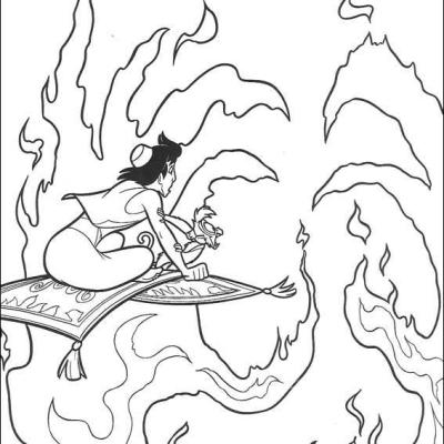 Ourcoloringpage Aladdin 55