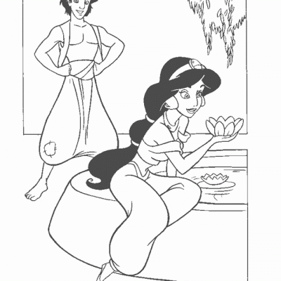 Ourcoloringpage Aladdin 5