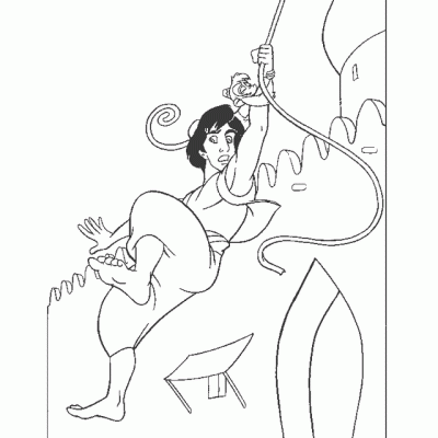 Ourcoloringpage Aladdin 6