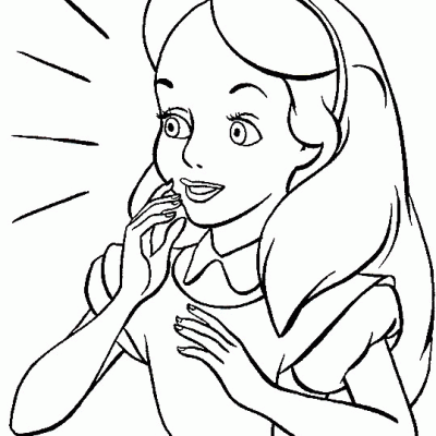 Step into the Whimsical World of Alice in Wonderland with Engaging Coloring Pages for Kids!