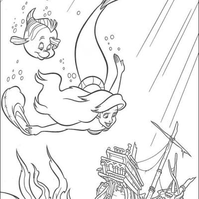 Ourcoloringpage Ariel 6