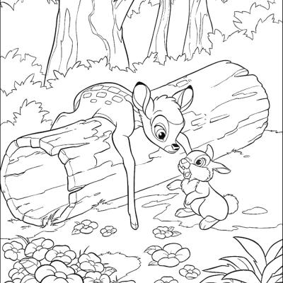 Ourcoloringpage Bambi 14