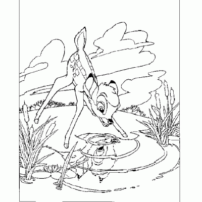 Ourcoloringpage Bambi 33