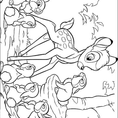 Ourcoloringpage Bambi 34