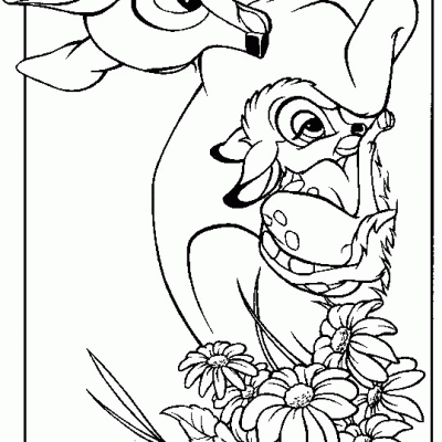 Ourcoloringpage Bambi 35