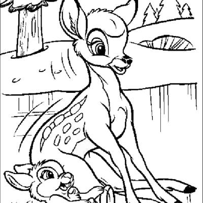 Ourcoloringpage Bambi 3
