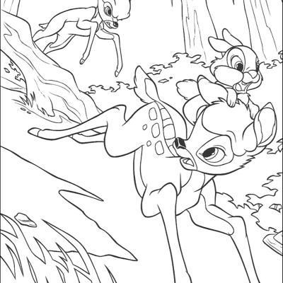 Ourcoloringpage Bambi 41