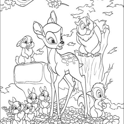 Ourcoloringpage Bambi 5