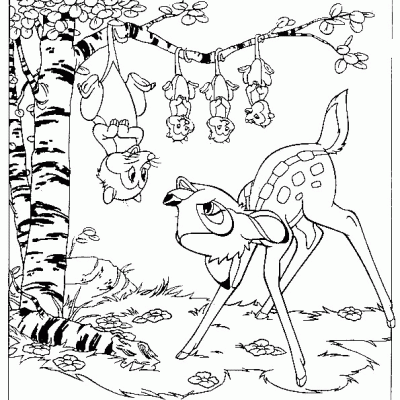 Ourcoloringpage Bambi 6