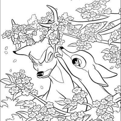 Ourcoloringpage Bambi 8