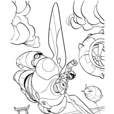 Ourcoloringpage Big Hero 4