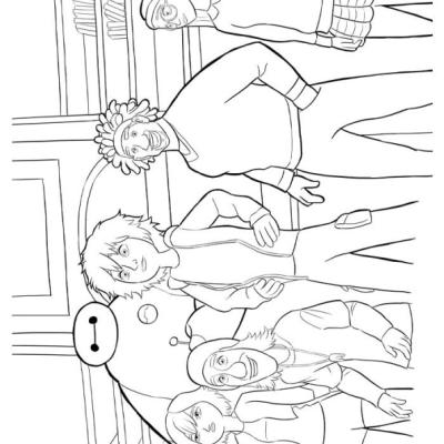 Ourcoloringpage Big Hero 8