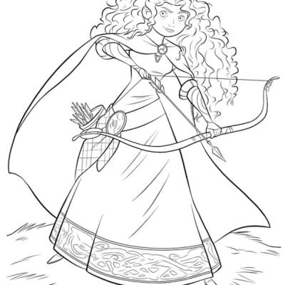 Embark on a Brave Adventure with Brave Coloring Pages for Kids!