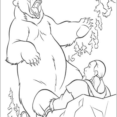 Ourcoloringpage Brother Bear 12
