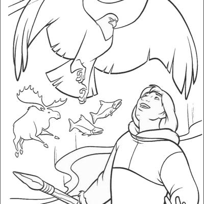 Ourcoloringpage Brother Bear 18