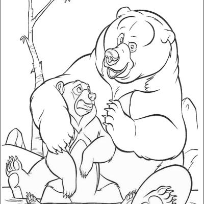 Ourcoloringpage Brother Bear 21