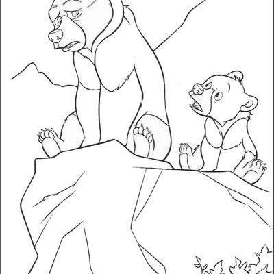Ourcoloringpage Brother Bear 24