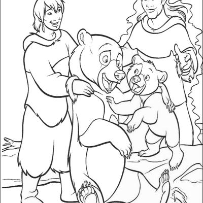 Ourcoloringpage Brother Bear 40