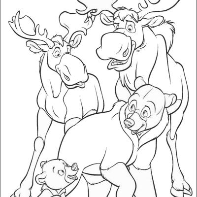 Ourcoloringpage Brother Bear 41