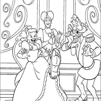 Ourcoloringpage Cinderella 10
