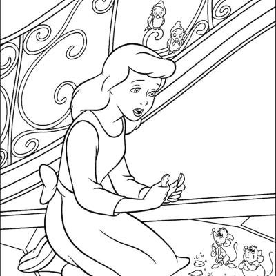 Ourcoloringpage Cinderella 11