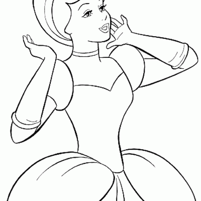Ourcoloringpage Cinderella 13