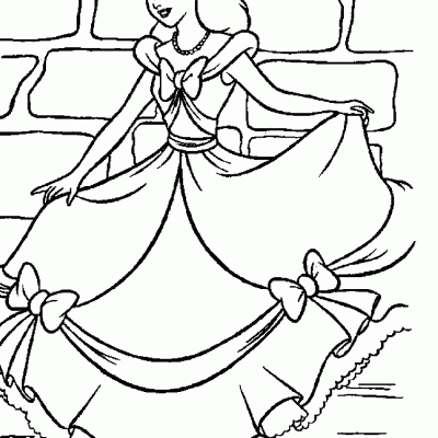 Ourcoloringpage Cinderella 18