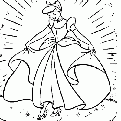 Ourcoloringpage Cinderella 19