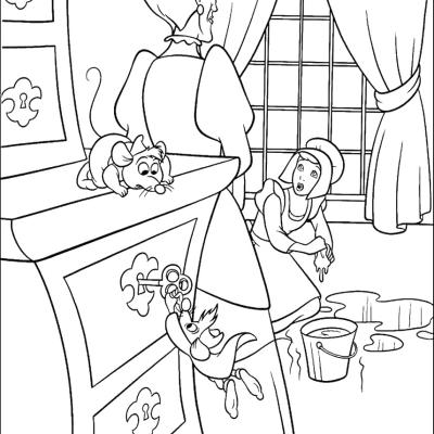Ourcoloringpage Cinderella 24