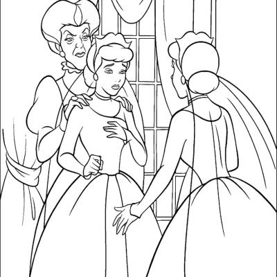 Ourcoloringpage Cinderella 44