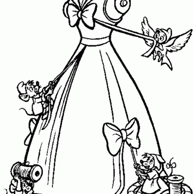 Ourcoloringpage Cinderella 4