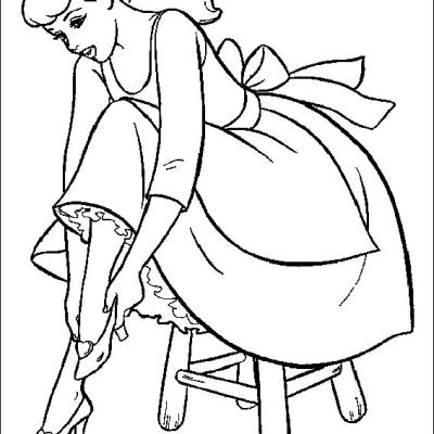 Ourcoloringpage Cinderella 55