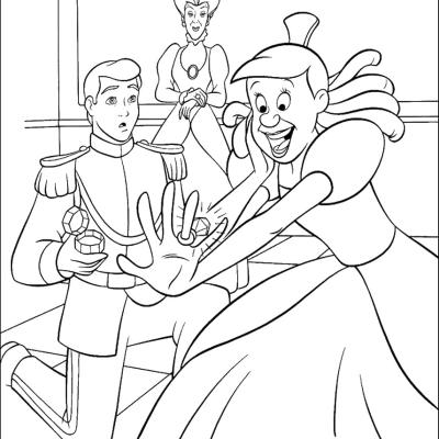 Ourcoloringpage Cinderella 78