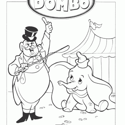 Ourcoloringpage Dombo 2